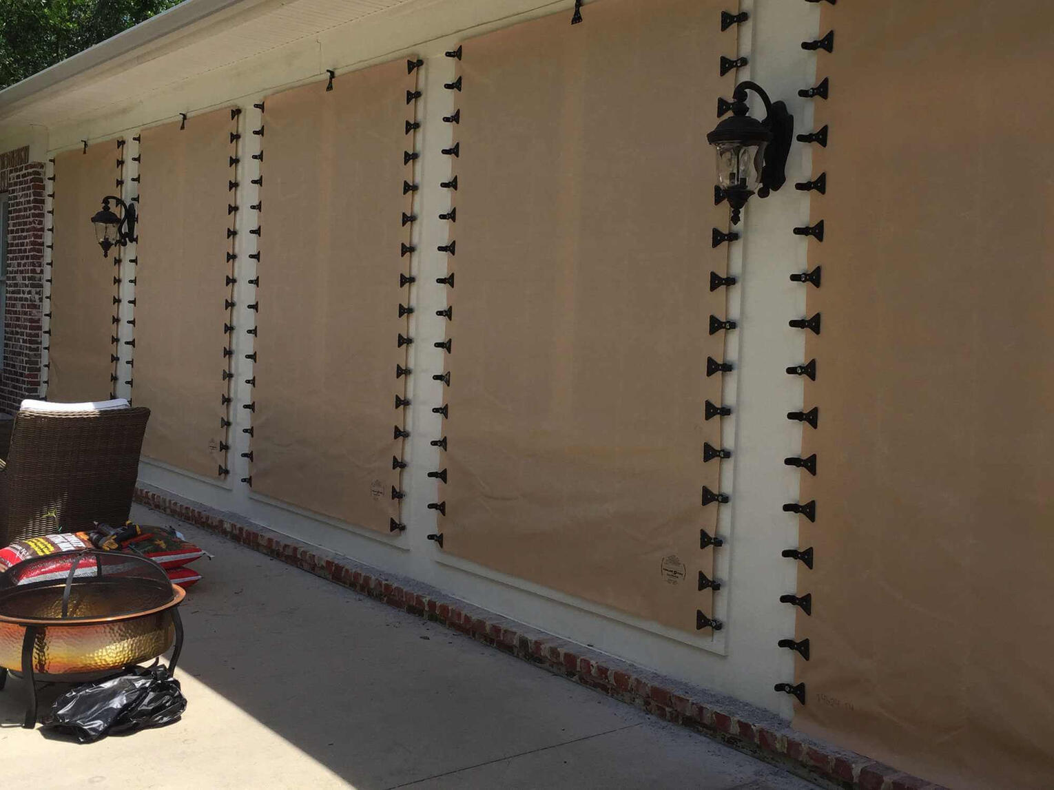 home depot hurricane shutters